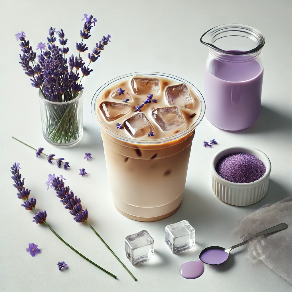 Iced Lavander Coffee