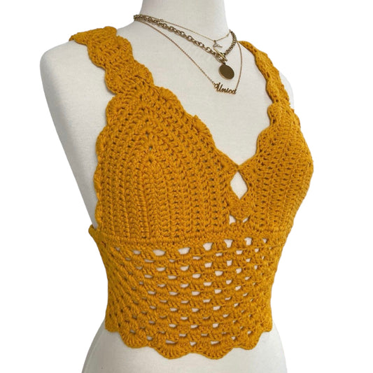 Crochet, Top, Hippie, Boho