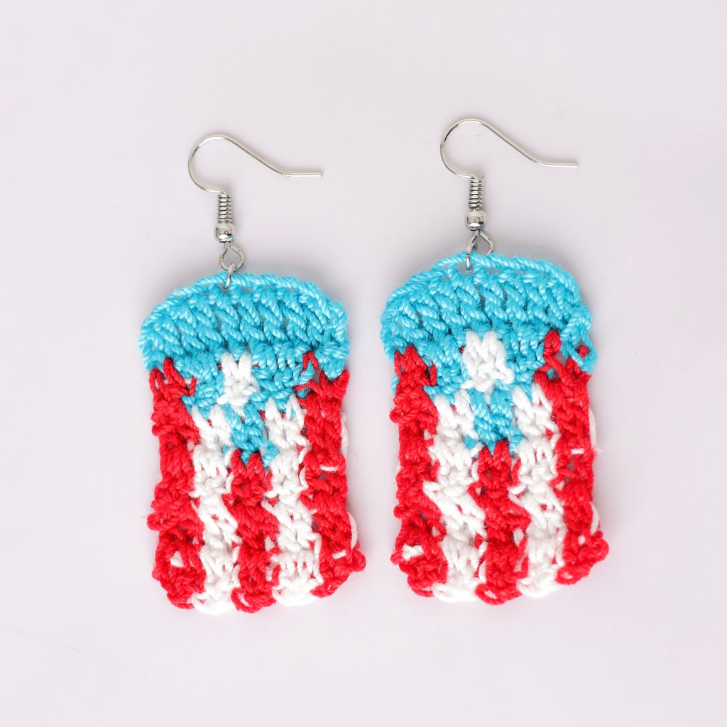 Bandera Puerto Rico (Earrings)