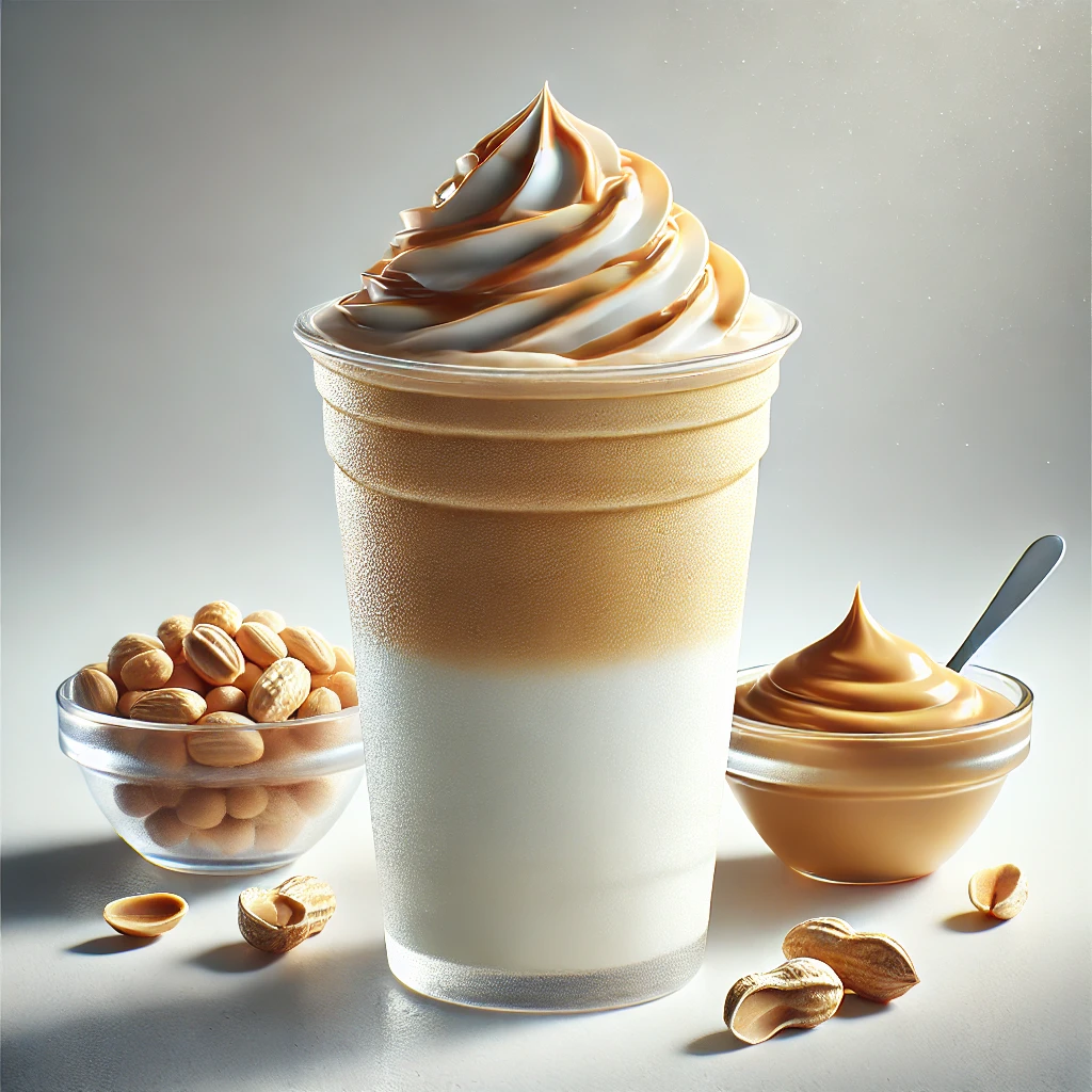 Mantequilla de Maní Latte Frappé